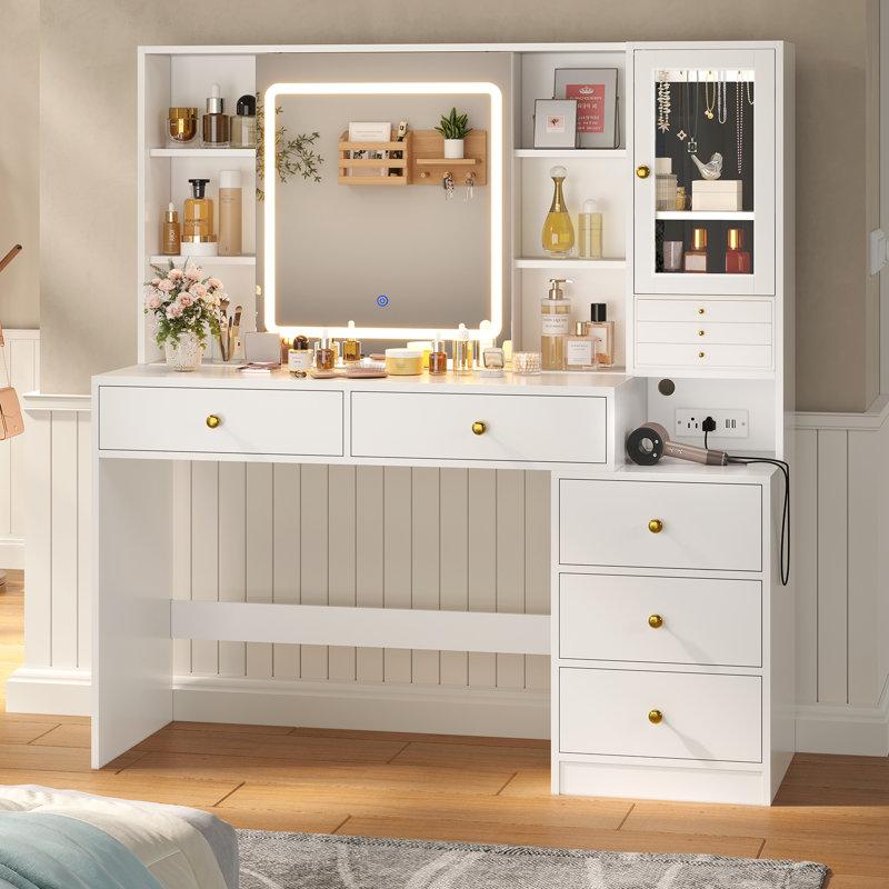 Carrelli++Makeup+Vanity+Desk+